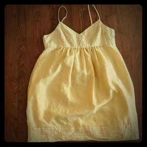 Yellow summer dress